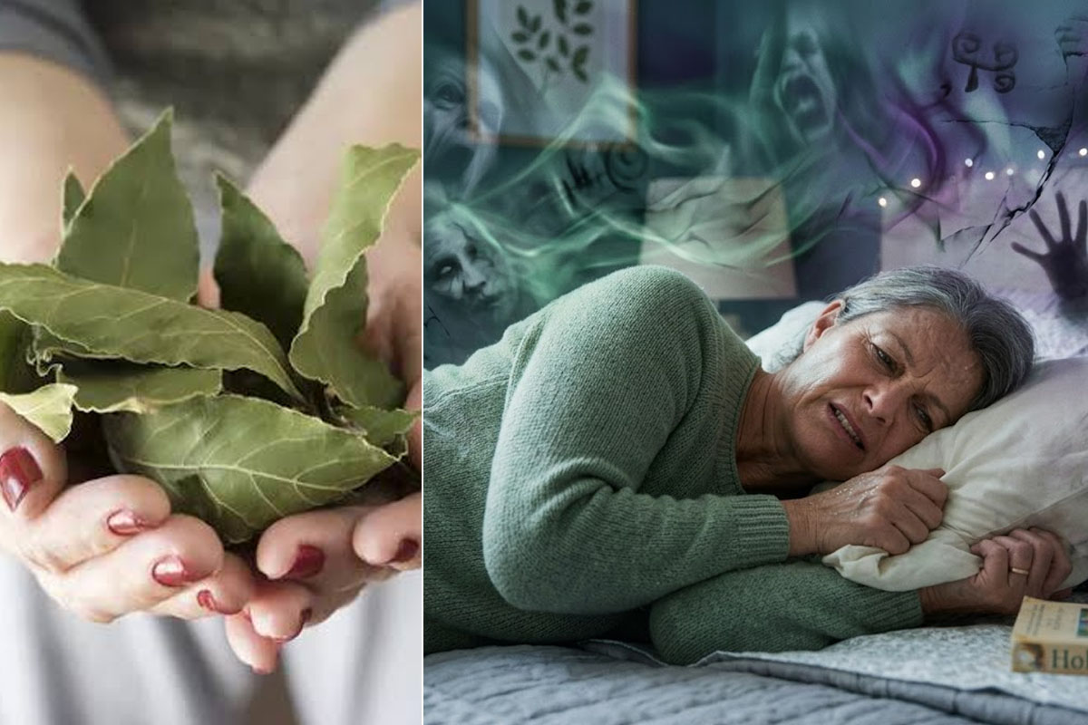 keeping bay leaf under pillow attracts good energy