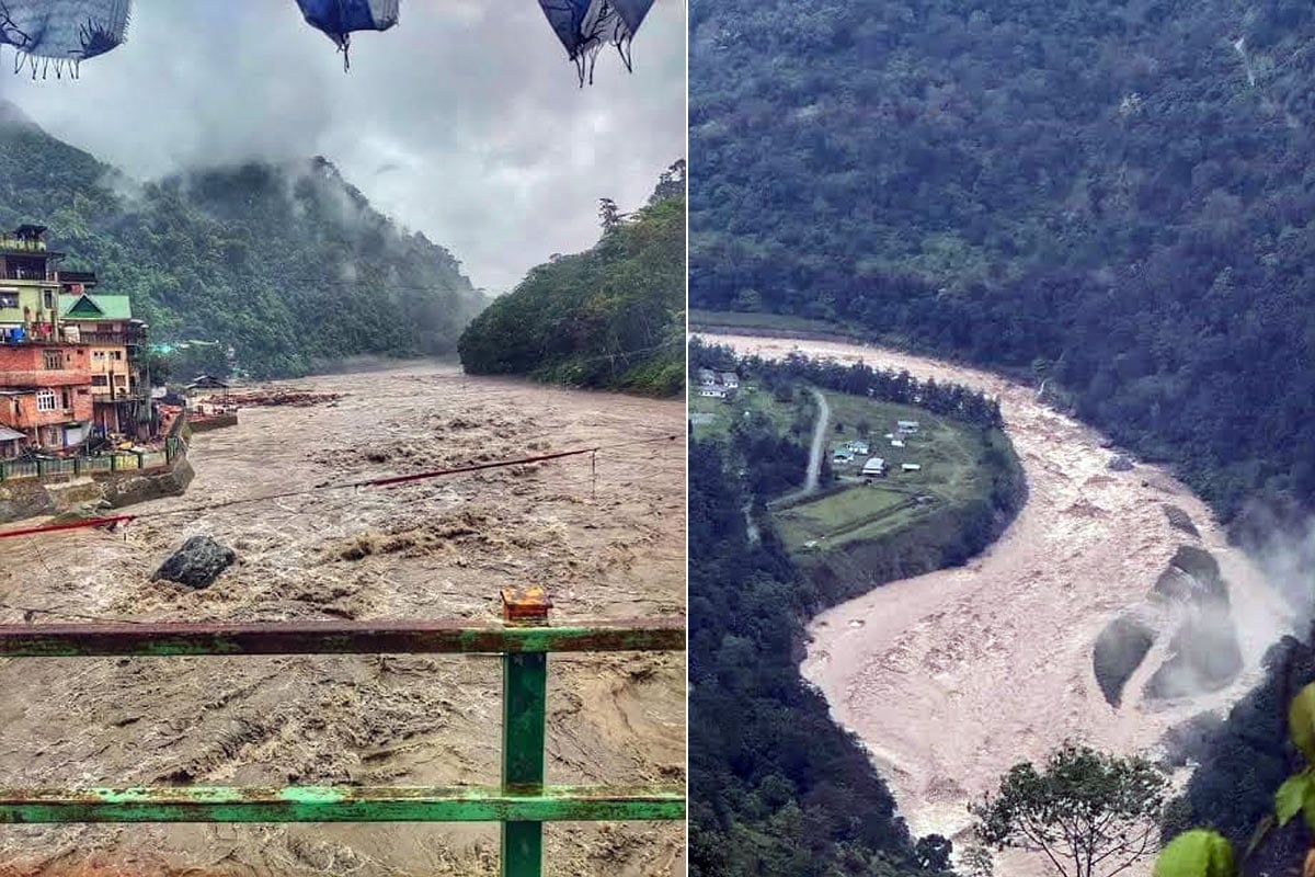 প্রবল বিস্ফোরণে ভুটান পাহাড়ের হ্রদে ভয়ংকর বিপর্যয়, হড়পা বানে বিধ্বস্ত বিস্তীর্ণ এলাকা