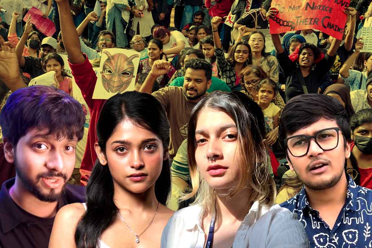 পায়ে পায়ে মিছিলের মাঝেই হাতে হাত রেখে প্রেম! ‘প্রোটেস্ট ডেট’ নিয়ে কী বলছে টলিপাড়ার ‘জেন জি’?