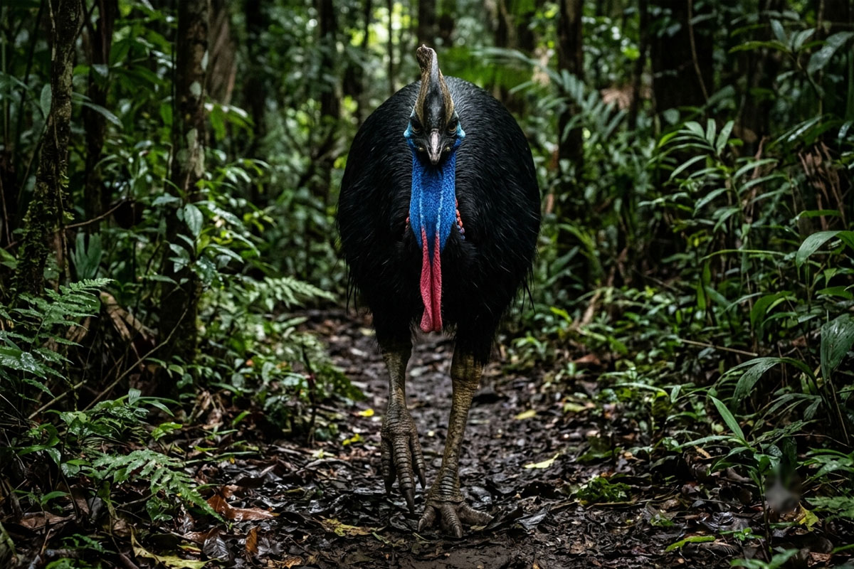 Worlds Most Dangerous Bird Hidden UV Signal Discovered
