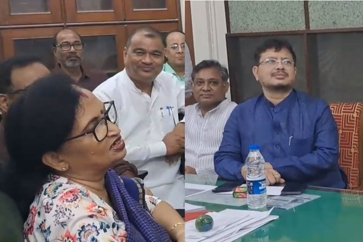 ‘কালের যাত্রায় পা মিলিয়ে’ মমতার সঙ্গ ছেড়ে বিধানসভায় চন্দ্রিমা, বৈঠক ঋতব্রত-সন্দীপনদের সঙ্গে