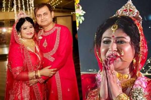 প্রেমের গুঞ্জনে সিলমোহর! দুই কন্যার মা স্বর্ণালীর সঙ্গেই বিয়ের পিঁড়িতে শঙ্কুদেব, দেখুন ছবি