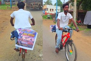 সঙ্গী ‘পারো’, ৭০০ কিমি পাড়ি দিয়ে রথে জগন্নাথ দর্শনে সাঁইথিয়ার গোপাল