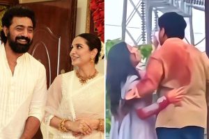 ওড়না দিয়ে দেবের ঘাম মোছাচ্ছেন শুভশ্রী! ‘একবার ভালোবাসলে…’, শুটিং ঝলক দেখে ‘ফোড়ন’ ভক্তদের