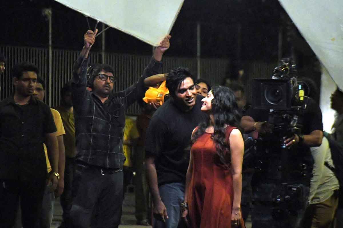 Vijay Sethupathi and Sai Pallavi filming in Kolkata for Mani Ratnam's film