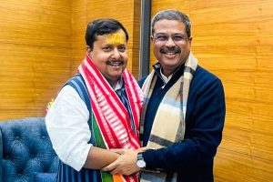 পাশে আছে দল, ধর্মেন্দ্র ইস্তফা দিতেই বড় বার্তা বিজেপি সভাপতির, প্রশংসায় পঞ্চমুখ মন্ত্রীরাও
