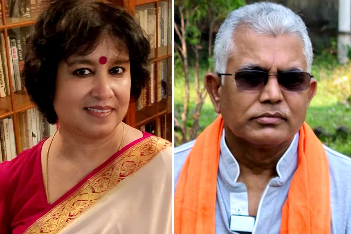 আগামীতে তসলিমা কি বাংলাতেই থাকবেন? বড় ইঙ্গিত মন্ত্রী দিলীপের