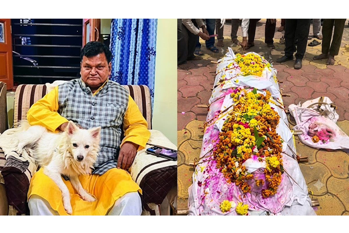 Betul Man and Pet Dog Die Hours Apart After 15 Years Together