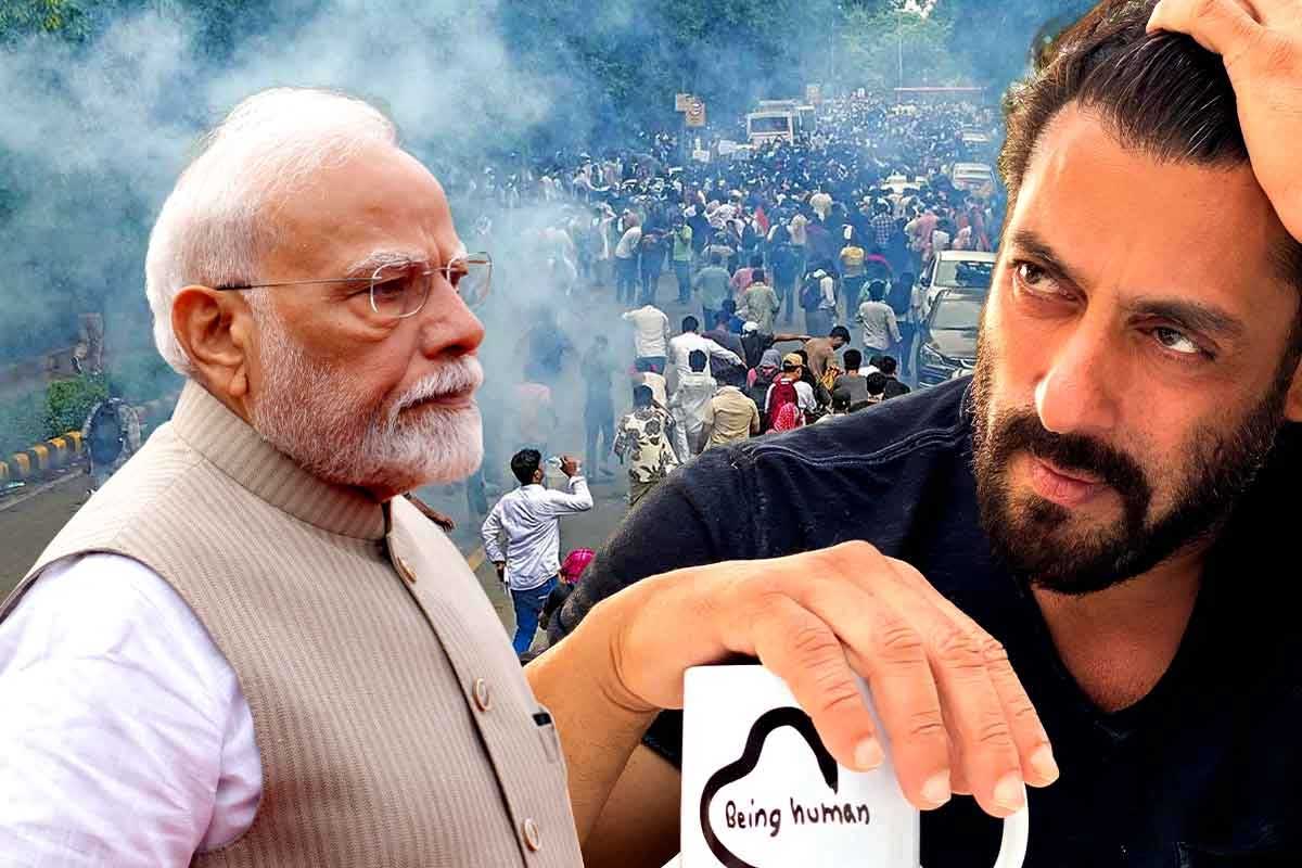 মোদিতেই ভরসা সলমনের, আন্দোলনরত পড়ুয়াদের বাড়ি ফেরার আর্জি ভাইজানের