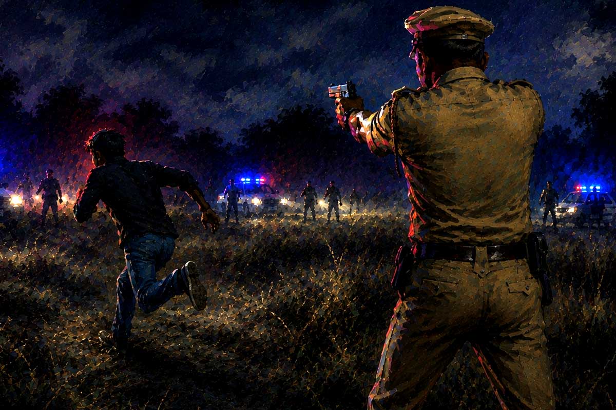 নাবালিকাকে ধর্ষণ-খুনের অভিযোগ, হেফাজত থেকে পালাতে গিয়ে গুজরাটে এনকাউন্টারে খতম অভিযুক্ত