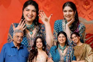 সৎ বোন জাহ্নবী-খুশিই মেহেন্দির দায়িত্বে, বিয়ের আগের দিন আবেগঘন বার্তায় অংশুলা লিখলেন…