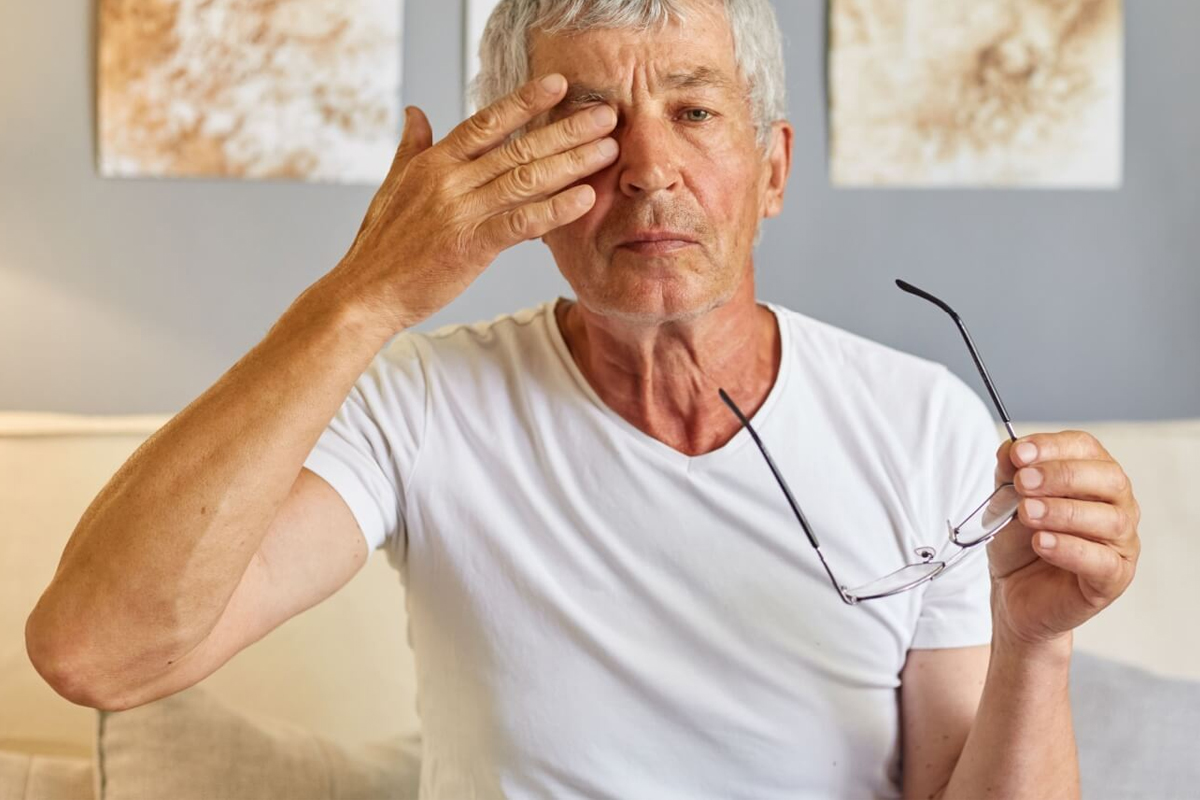 Blurred vision in one eye caused by amaurosis fugax