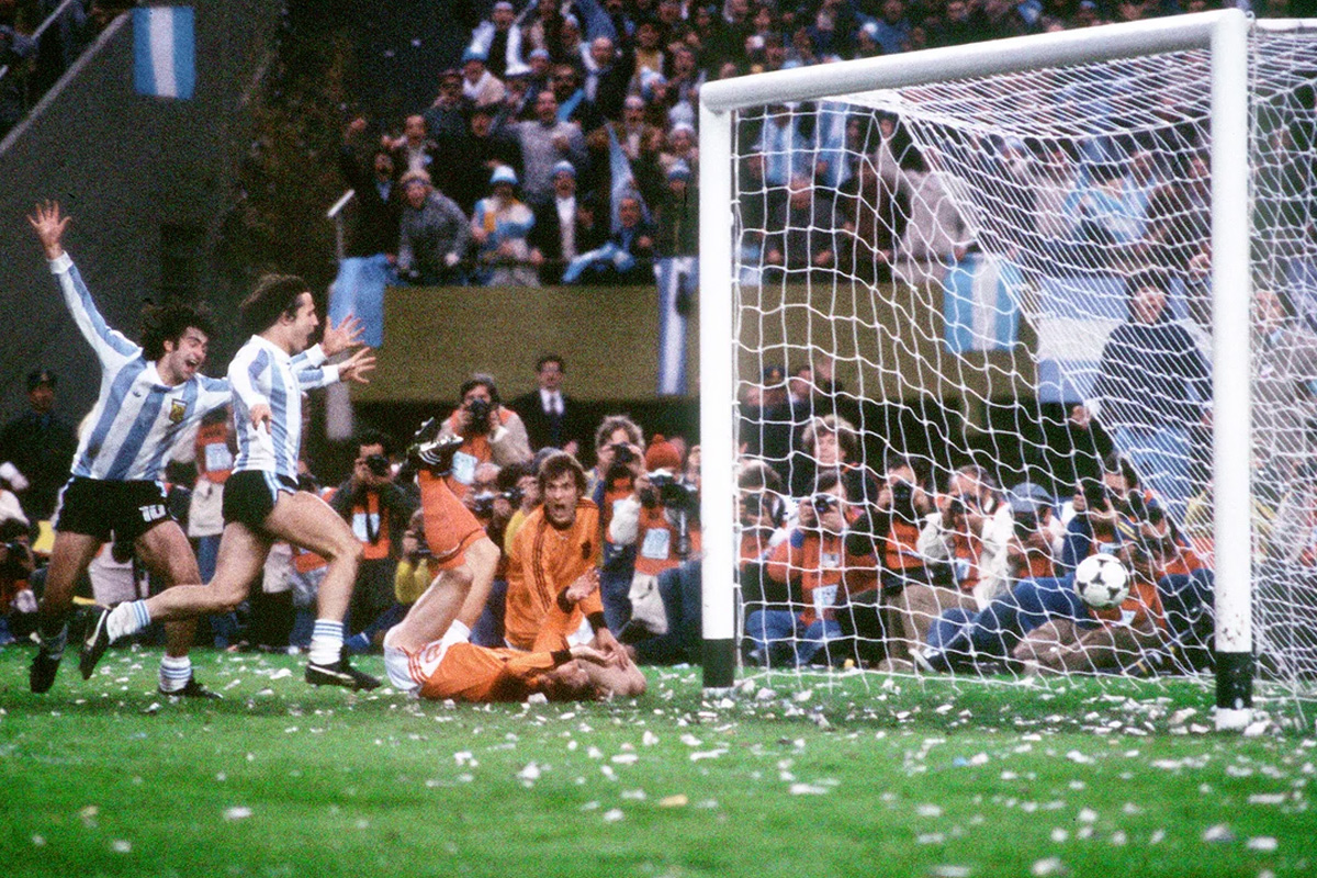 The final match of 1978 FIFA World Cup