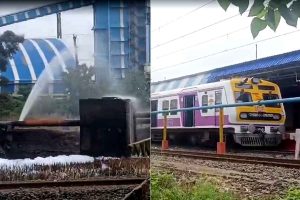 ১৮ ঘণ্টা রুদ্ধশ্বাস লড়াইয়ের পর নিয়ন্ত্রণে হলদিয়া পেট্রোকেমিক্যালের আগুন, ব্যাহত ট্রেন চলাচল