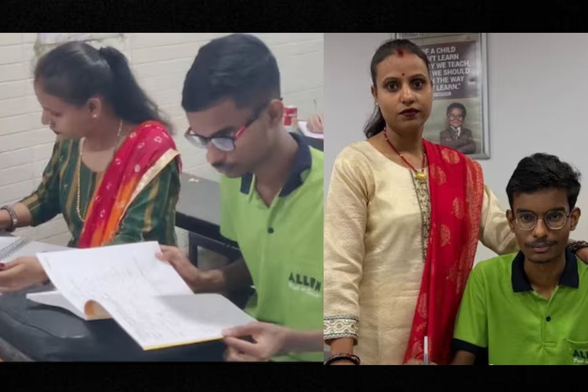 মায়েরা সব পারে… ফুসফুসের রোগে শয্যাশায়ী ছেলে, হাতে নোট লিখে জেইই পরীক্ষা পাশ করালেন মা!