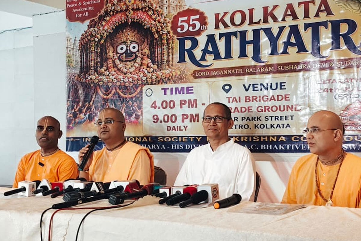CM Suvendu Adhikari will pull rope of ISKCON Rath in Kolkata