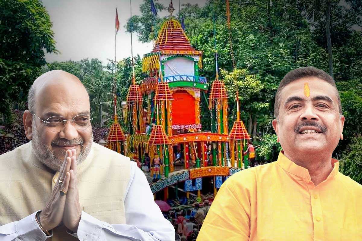 এবার কলকাতার ইসকনের রথের রশিতে টান মুখ্যমন্ত্রী শুভেন্দুর, উৎসবে আমন্ত্রণ শাহকেও!