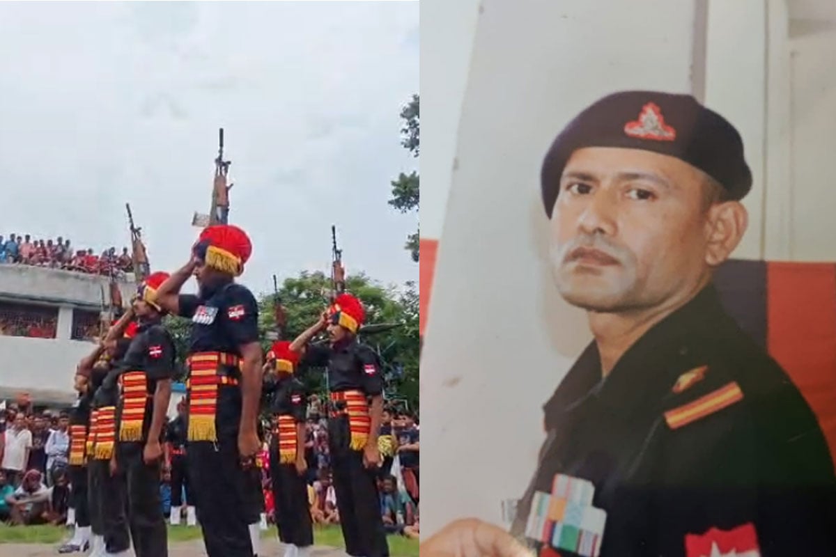 রাতে স্ত্রীর সঙ্গে কথা, সকালেই মৃত্যু সংবাদ! রাজস্থানে কর্মরত নদিয়ার জওয়ানকে শেষশ্রদ্ধা