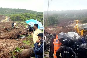 মহারাষ্ট্রে বর্ষা বিপর্যয়, পাহাড়ের একাংশ ভেঙে চাপা পড়ল আস্ত গ্রাম! নিখোঁজ ৩৫, উদ্ধার ৩ মৃতদেহ