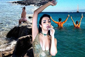 নতুন পুরুষে মজে মালাইকা! গ্রিসে কার সঙ্গে ‘বদনাম’ হলেন মুন্নি? জলকেলির ছবিতেই ফাঁস