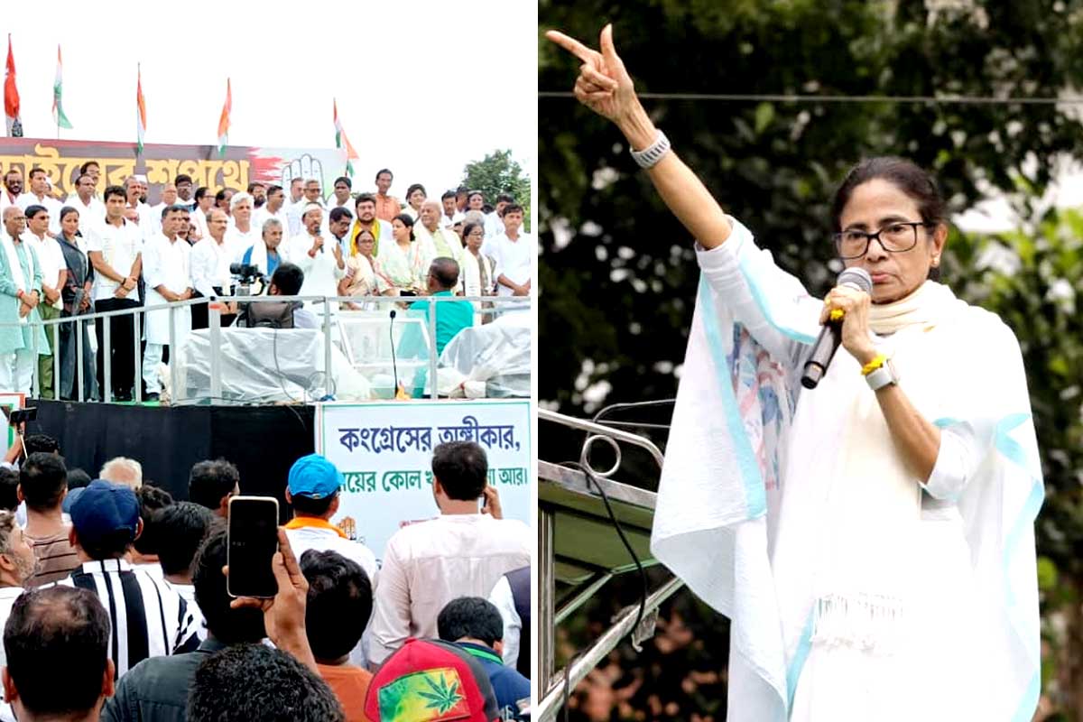 জেলা সফরে মমতা, ব্রিগেড চলোর ডাক কংগ্রেসের! গেরুয়া বাংলায় অক্সিজেন খোঁজার চেষ্টা?