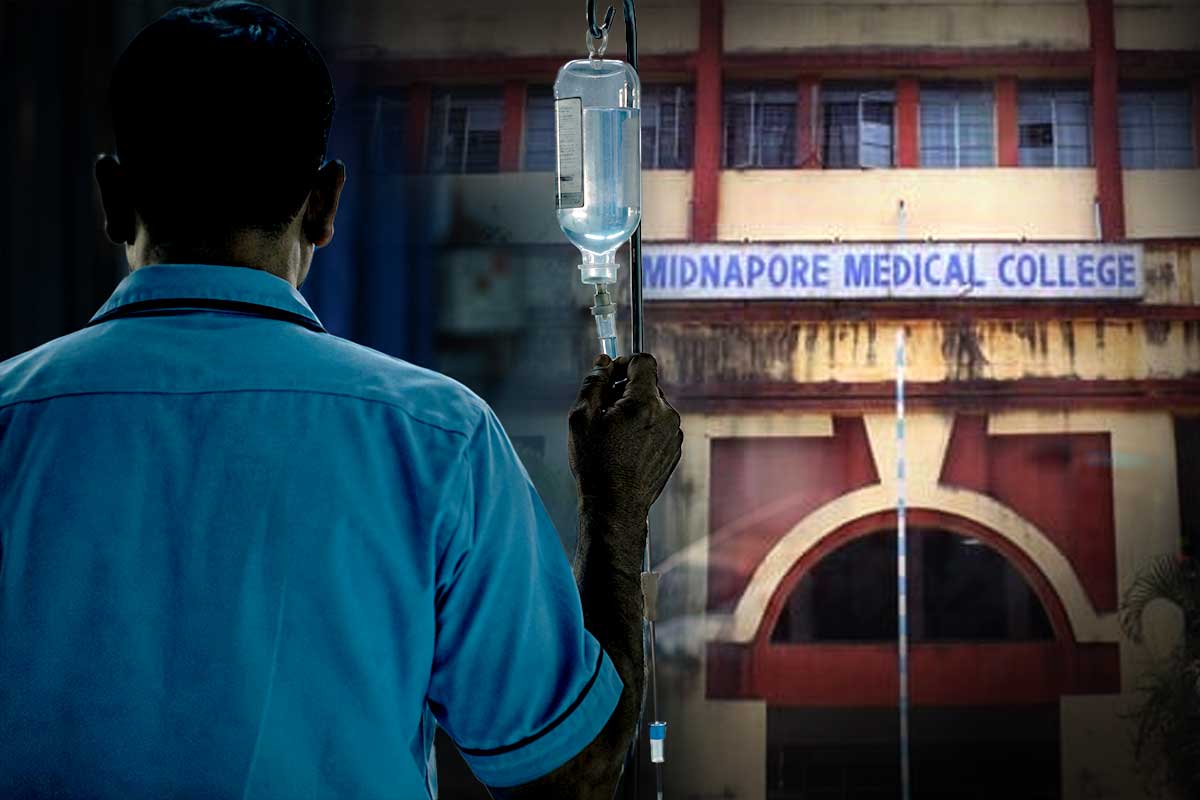 রোগীকে মেয়াদ উত্তীর্ণ স্যালাইন, বছর ঘুরলেও ‘স্বভাব’ বদলাল না, ফের বিতর্কে মেদিনীপুর মেডিক্যাল
