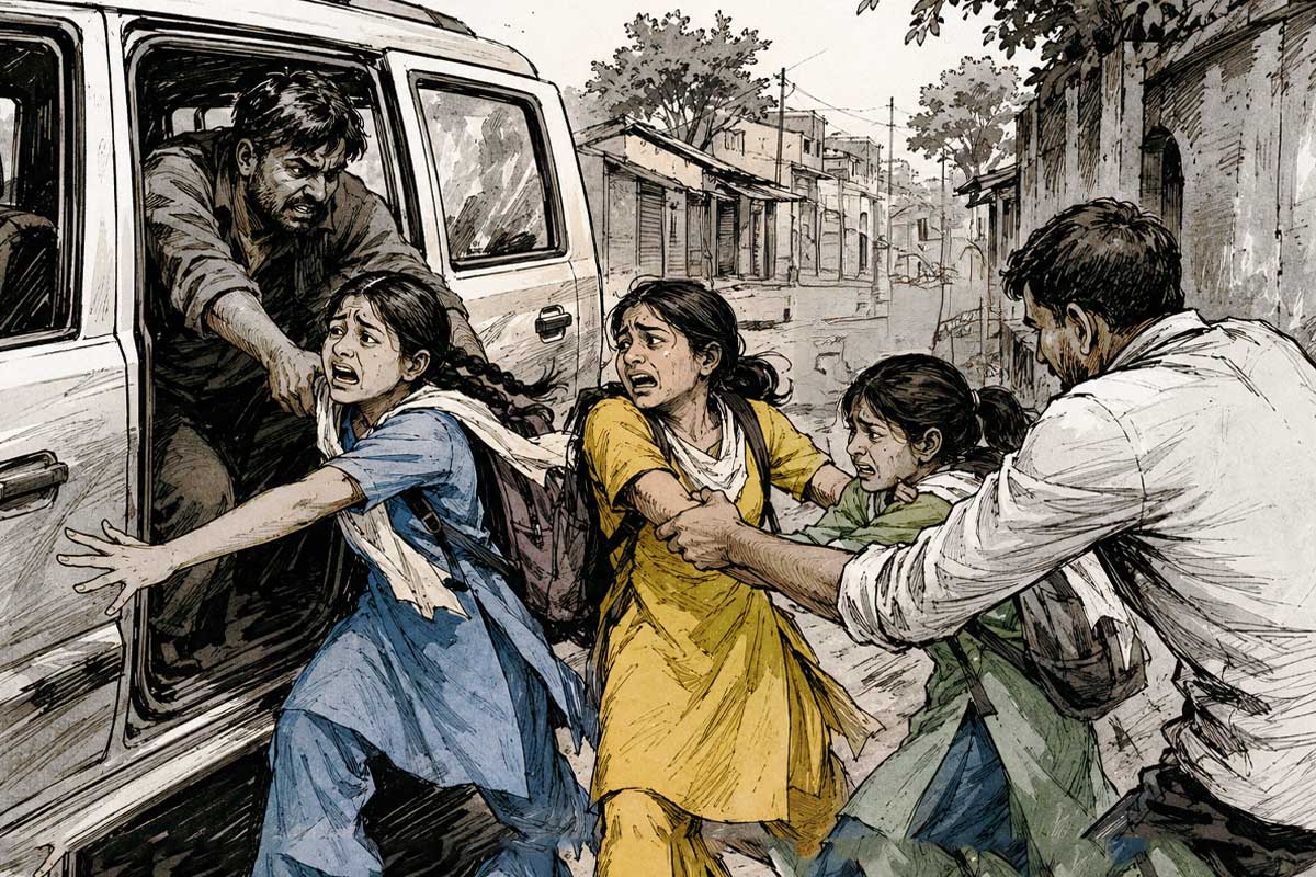 স্কুল পালিয়ে বেড়াতে গিয়ে ‘মেয়ে ধরা’র খপ্পরে মুর্শিদাবাদের ৩ কিশোরী! একজন ঘরে ফিরলেও নিখোঁজ ২