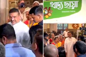 আচমকা নবান্নর ক্যান্টিনে ঢুঁ মুখ্যমন্ত্রী শুভেন্দুর, গল্প কর্মীদের সঙ্গে, জানলেন খাবারের দামও