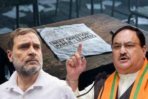 ‘রাজনীতি চাই না, আলোচনায় রাজি’, প্রশ্নফাঁস ইস্যুতে রাহুলকে বিঁধলেন নাড্ডা