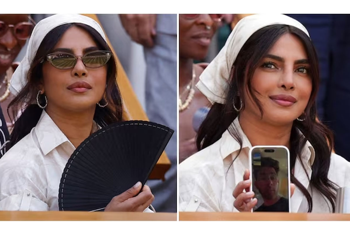 Priyanka Chopra turns heads with chic Wimbledon look