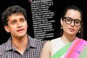 ‘অকর্মণ্য-বেকার’, দায়িত্ববোধ নিয়ে প্রশ্ন তুলতেই ‘আরশোলা’ সৌরভকে তোপ কঙ্গনার