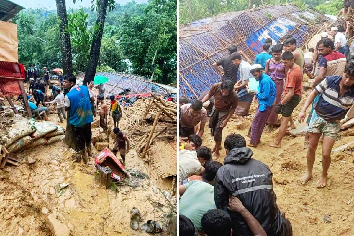 ফের কক্সবাজারে বিপর্যয়, রোহিঙ্গা শিবিরে মাদ্রাসায় ভেঙে পড়ল পাহাড়! ধসে চাপা ৪০ শিশু, আট দেহ উদ্ধার