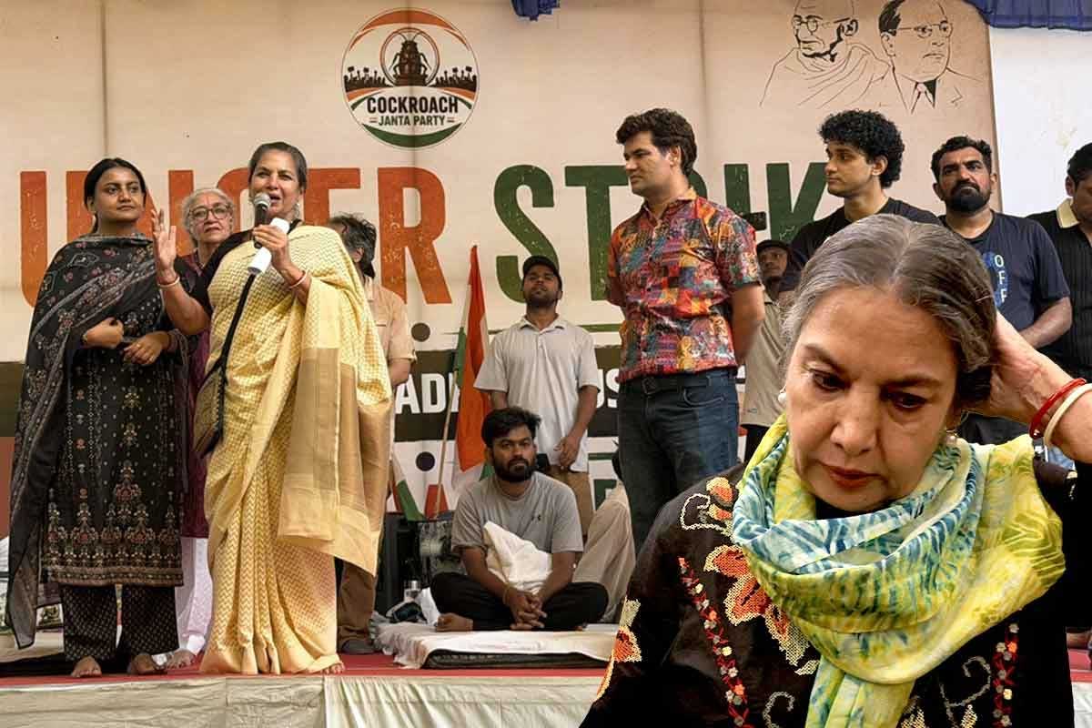 ‘ককরোচ’ বিক্ষোভ থেকে ফিরেই সোয়াইন ফ্লুয়ে আক্রান্ত শাবানা আজমি, রয়েছেন আইসোলেশনে