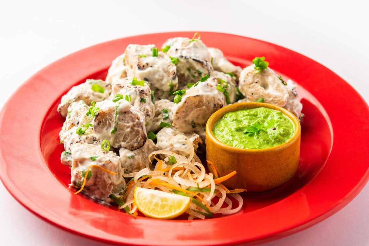 Air Fryer Malai Soya Chaap Recipe Restaurant Style At Home