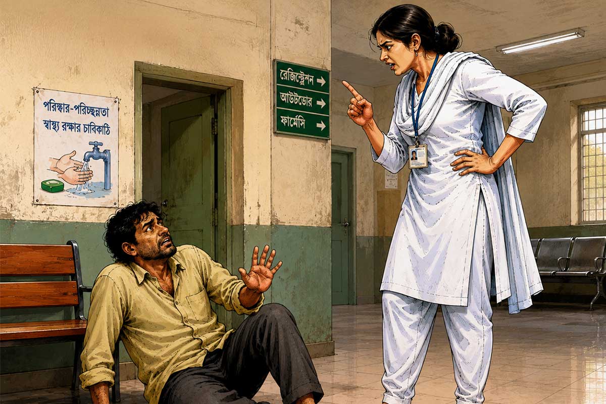 হাসপাতালে রোগীকে পরপর লাথি! ভিডিও ভাইরাল হতেই সাসপেন্ড মহিলা স্বাস্থ্যকর্মী