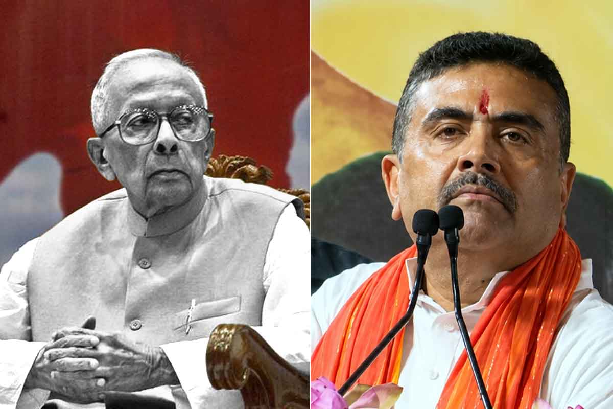 ‘যেখানেই হাত দিচ্ছি, ধ্বংসলীলা’, জ্যোতি বসুকে স্মরণ করে ডক্টর’স ডে-তেও তৃণমূলকে তুলোধোনা শুভেন্দুর