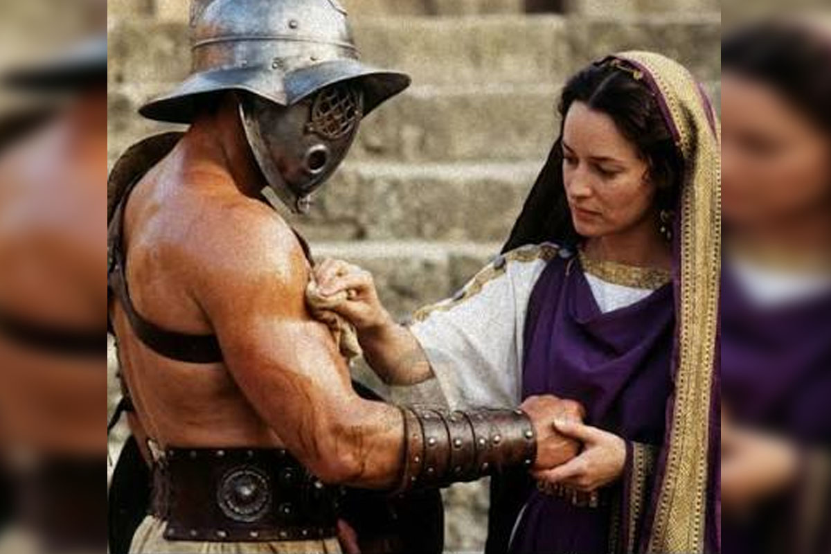 why ancient roman women used gladiator sweat