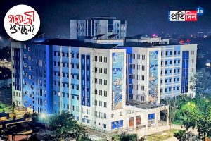 প্রতি বছর বর্ষায় জলে ভাসে তাম্রলিপ্ত মেডিক্যাল কলেজ