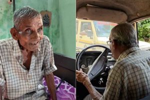ছিয়াত্তরেও জীবনগাড়ির স্টিয়ারিংয়ে হাত! ভাড়ার হলুদট্যাক্সিতে বছরের পর বছর যাত্রীদের গন্তব্যে পৌঁছাচ্ছেন রবীন্দ্রনাথ