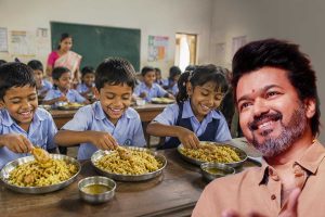 মিড ডে মিলে পড়ুয়াদের পাতে চিকেন বিরিয়ানি! তামিলনাড়ুতে বড়সড় সিদ্ধান্তের পথে বিজয়