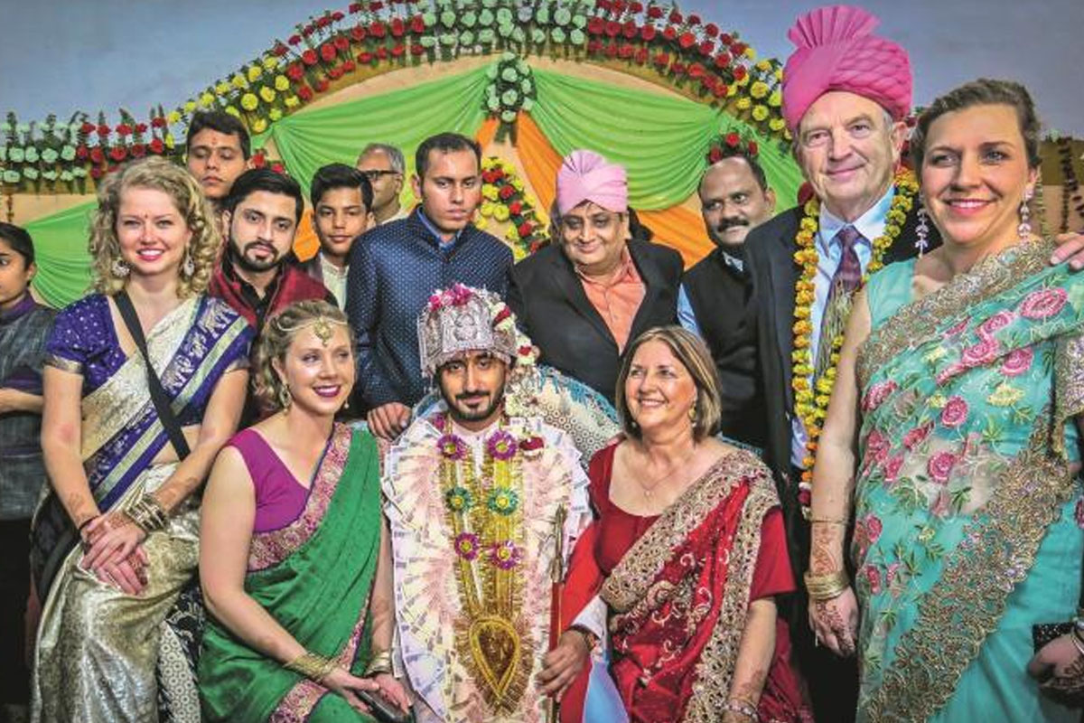 foreign tourists spending 20k to attend Indian wedding as guests