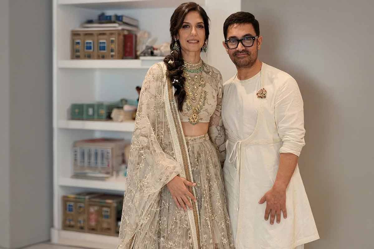 ‘থ্রি ইন ওয়ান’! দু’পক্ষের সন্তান নিয়ে মধুচন্দ্রিমায় ‘পারফেক্টশনিস্ট’ আমির