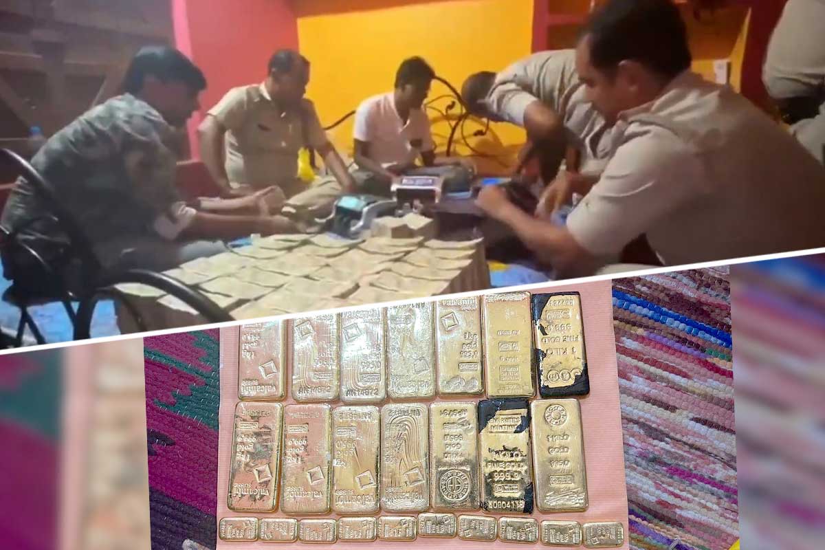 নোটের পাহাড়, সোনার বাট! বীরভূমের ব্যবসায়ীর ডেরায় পুলিশি হানা