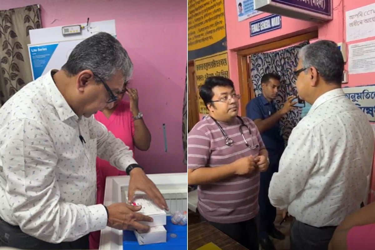 রাতবিরেতে আচমকা পূর্ব বর্ধমানের স্বাস্থ্যকেন্দ্রে হানা স্বাস্থ্যমন্ত্রীর! ঘেঁটে দেখলেন ওষুধের স্টক