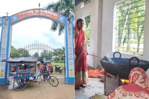 স্কুলে হাতে গোনা পড়ুয়া, অথচ মিড ডে মিলের পোর্টালে সংখ্যাটা ১০ গুণ! পটাশপুরে হেডমাস্টারকে শোকজ