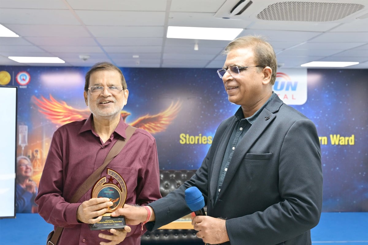 পোড়ার ক্ষত শুকোলেও শেষ নয় লড়াই, অগ্নিদগ্ধদের পাশে ডিসানের ‘ফিনিক্স’