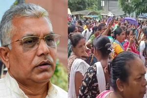 মুড়ি-মুড়কির মতো ‘দানধ্যান’, অন্নপূর্ণা বিক্ষোভে তৃণমূলকেই দুষলেন দিলীপ