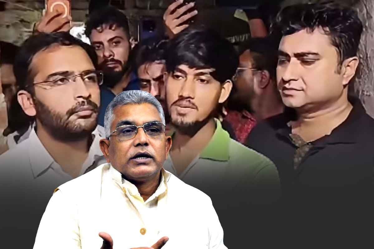 ‘কমিউনিস্টরাই আরশোলা-ছারপোকা তৈরি করে’, আশুতোষদের সঙ্গে শতরূপকে দেখে তোপ দিলীপের