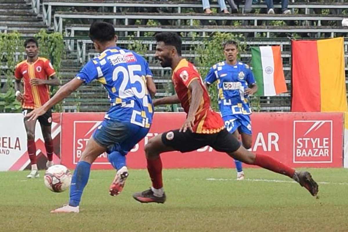 পিছিয়ে পড়ে কোনওক্রমে রক্ষা, কলকাতা লিগে ইস্টবেঙ্গলকে আটকে দিল ভবানীপুর