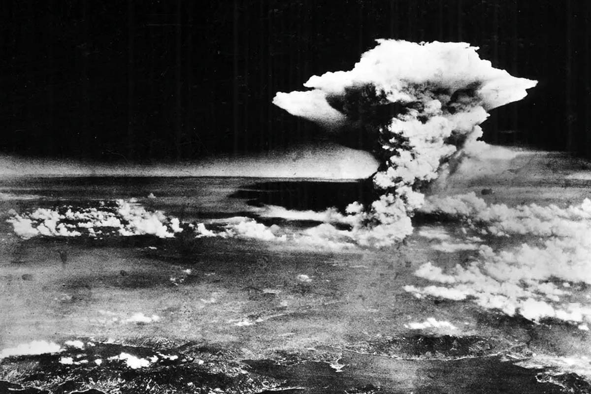 Atomic bombs dropped on Hiroshima and Nagasaki changed the course of human civilization